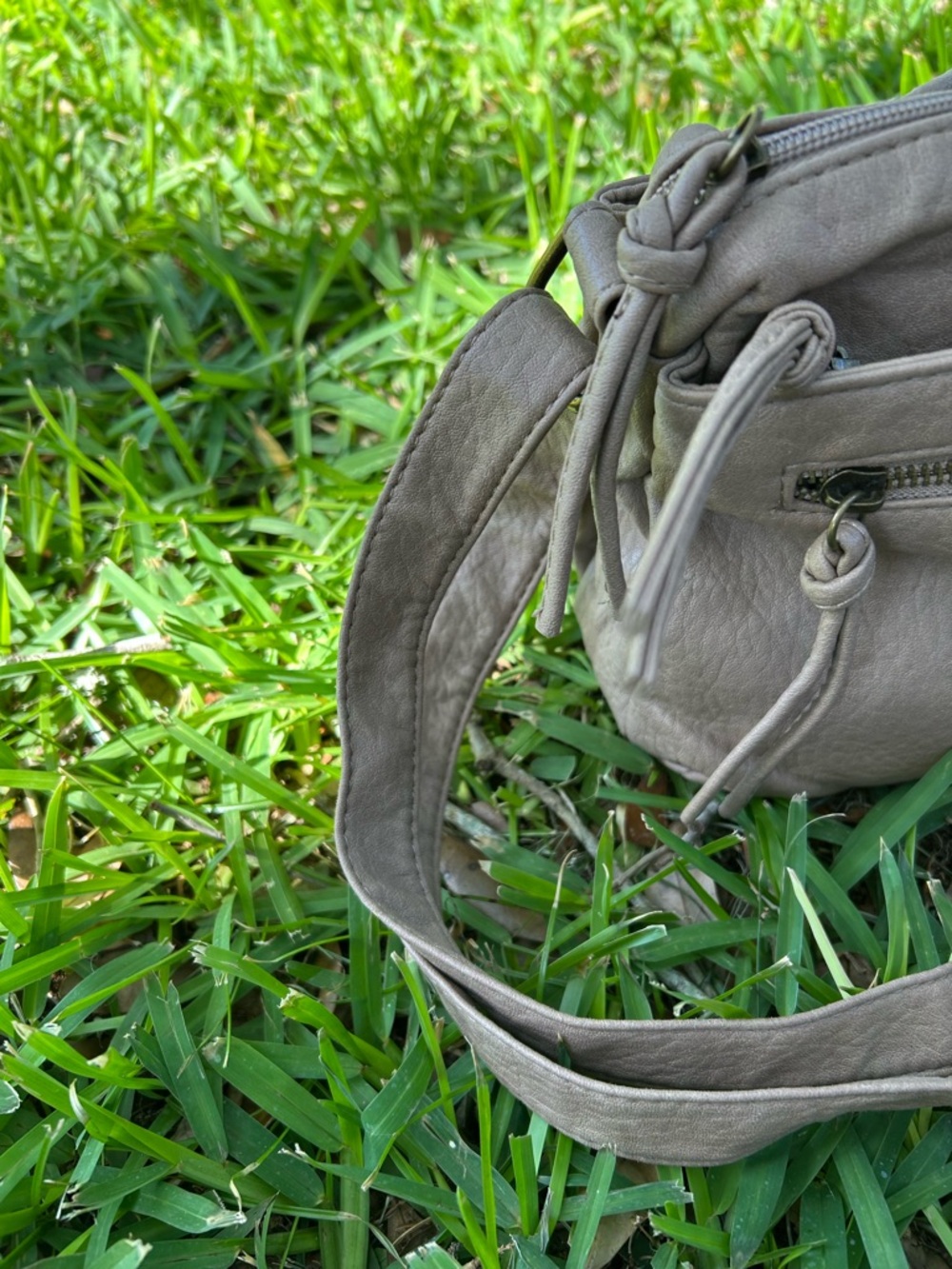 Bueno Taupe/Beige Crossbody Bag - Picture 6 of 10